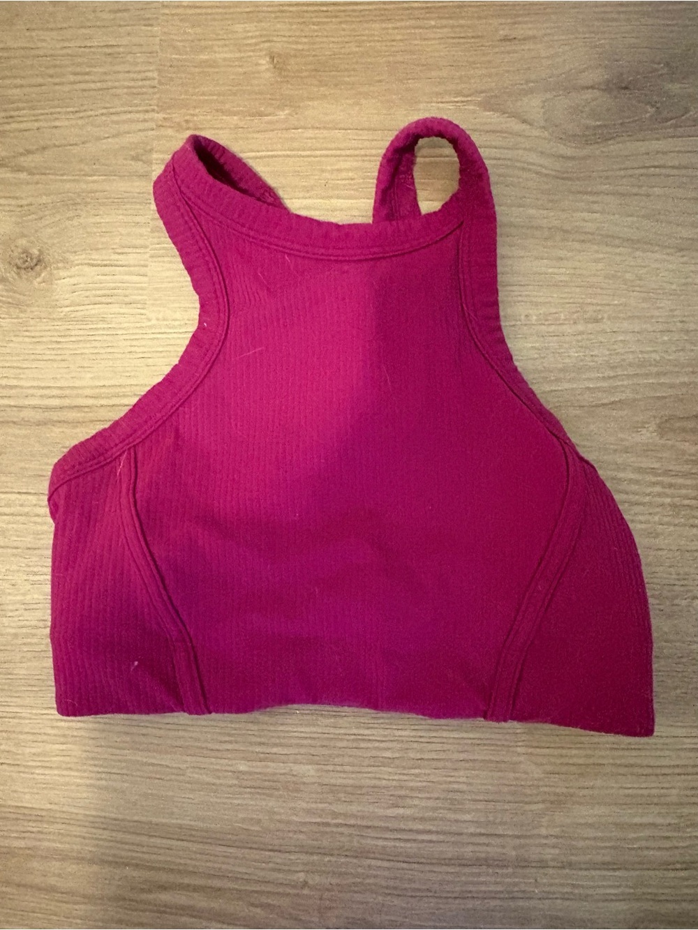 Lululemon Ribbed Crop Tank Top